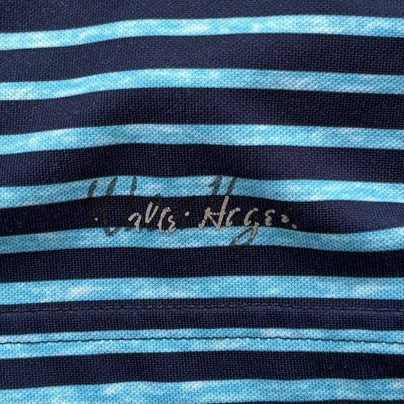 Walter Hagen Short Sleeve Golf Polo Blue Striped Mens XL - Picture 5 of 7